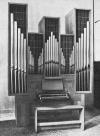 Situation in Emmeloord. Bild: Leeflang Orgelbouw. Datering: 1970.